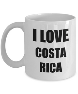 I Love Costa Rica Mug Funny Gift Idea Novelty Gag Coffee Tea Cup-Coffee Mug