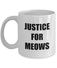 Load image into Gallery viewer, Justice Cat Mug Funny Gift Idea for Novelty Gag Coffee Tea Cup-Coffee Mug
