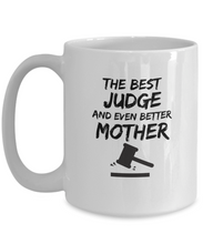 Load image into Gallery viewer, Judge Mom Mug Best Mother Funny Gift for Mama Novelty Gag Coffee Tea Cup-Coffee Mug