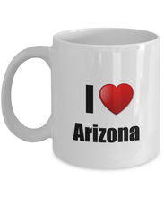 Load image into Gallery viewer, Arizona Mug I Love State Lover Pride Funny Gift Idea for Novelty Gag Coffee Tea Cup-Coffee Mug