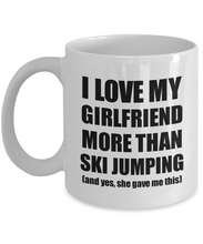 Load image into Gallery viewer, Ski Jumping Boyfriend Mug Funny Valentine Gift Idea For My Bf Lover From Girlfriend Coffee Tea Cup-Coffee Mug