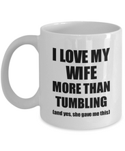 Load image into Gallery viewer, Tumbling Husband Mug Funny Valentine Gift Idea For My Hubby Lover From Wife Coffee Tea Cup-Coffee Mug