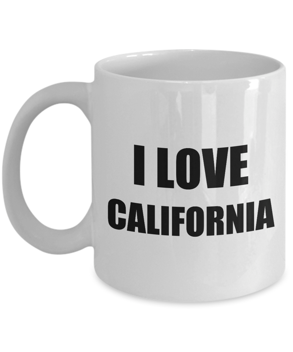 I Love California Mug Funny Gift Idea Novelty Gag Coffee Tea Cup-Coffee Mug