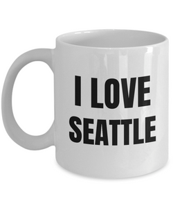 I Love Seattle Mug Funny Gift Idea Novelty Gag Coffee Tea Cup-Coffee Mug