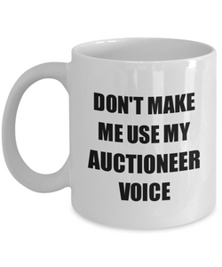 Auctioneer Mug Coworker Gift Idea Funny Gag For Job Coffee Tea Cup-Coffee Mug