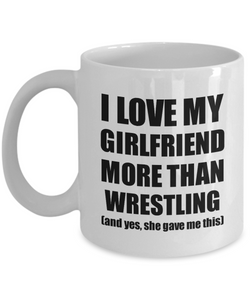 Wrestling Boyfriend Mug Funny Valentine Gift Idea For My Bf Lover From Girlfriend Coffee Tea Cup-Coffee Mug