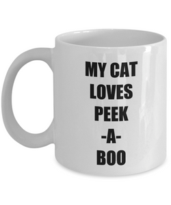 Peek A Boo Cat Mug Funny Gift Idea for Novelty Gag Coffee Tea Cup-[style]