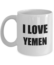 Load image into Gallery viewer, I Love Yemen Mug Funny Gift Idea Novelty Gag Coffee Tea Cup-Coffee Mug