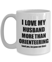 Load image into Gallery viewer, Orienteering Wife Mug Funny Valentine Gift Idea For My Spouse Lover From Husband Coffee Tea Cup-Coffee Mug
