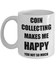 Load image into Gallery viewer, Coin Collecting Mug Lover Fan Funny Gift Idea Hobby Novelty Gag Coffee Tea Cup-Coffee Mug