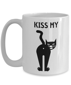 Cat Butt Mug Rude Funny Gift Idea for Novelty Gag Coffee Tea Cup-[style]