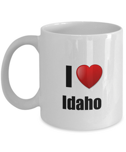 Idaho Mug I Love State Lover Pride Funny Gift Idea for Novelty Gag Coffee Tea Cup-Coffee Mug