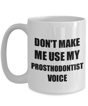 Load image into Gallery viewer, Prosthodontist Mug Coworker Gift Idea Funny Gag For Job Coffee Tea Cup-Coffee Mug