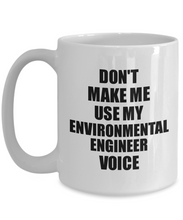 Load image into Gallery viewer, Environmental Engineer Mug Coworker Gift Idea Funny Gag For Job Coffee Tea Cup Voice-Coffee Mug