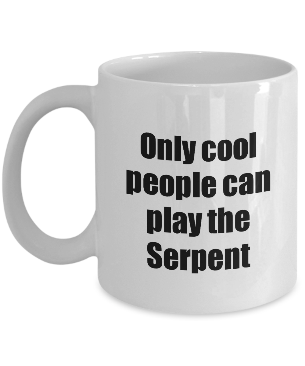 Serpent Player Mug Musician Funny Gift Idea Gag Coffee Tea Cup-Coffee Mug