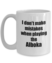 Load image into Gallery viewer, I Don&#39;t Make Mistakes When Playing The Alboka Mug Hilarious Musician Quote Funny Gift Coffee Tea Cup-Coffee Mug