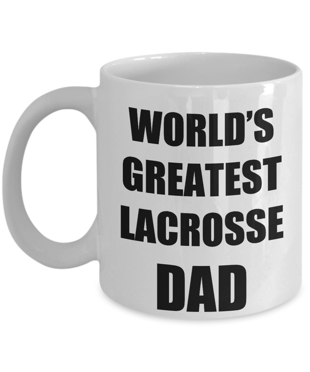 Lacrosse Dad Mug Funny Gift Idea for Novelty Gag Coffee Tea Cup-Coffee Mug