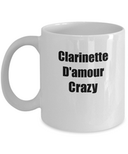 Load image into Gallery viewer, Funny Clarinette D&#39;amour Crazy Mug Musician Gift Instrument Player Present Coffee Tea Cup-Coffee Mug
