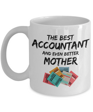 Load image into Gallery viewer, Funny Acountant Mom Gift Best Mother Mug for Mama Novelty Gag Coffee Tea Cup-Coffee Mug
