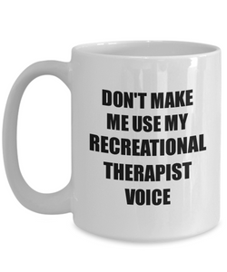 Recreational Therapist Mug Coworker Gift Idea Funny Gag For Job Coffee Tea Cup-Coffee Mug