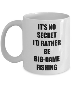 Big-Game Fishing Mug Sport Fan Lover Funny Gift Idea Novelty Gag Coffee Tea Cup-Coffee Mug