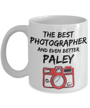 Load image into Gallery viewer, Paley Photographer Coffee Mug Best Funny Gift for Photo Lover Humor Novelty Ceramic Tea Cup-Coffee Mug