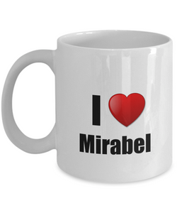 Mirabel Mug I Love City Lover Pride Funny Gift Idea for Novelty Gag Coffee Tea Cup-Coffee Mug