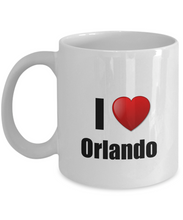 Load image into Gallery viewer, Orlando Mug I Love City Lover Pride Funny Gift Idea for Novelty Gag Coffee Tea Cup-Coffee Mug