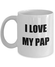 Load image into Gallery viewer, I Love My Pap Mug Funny Gift Idea Novelty Gag Coffee Tea Cup-Coffee Mug