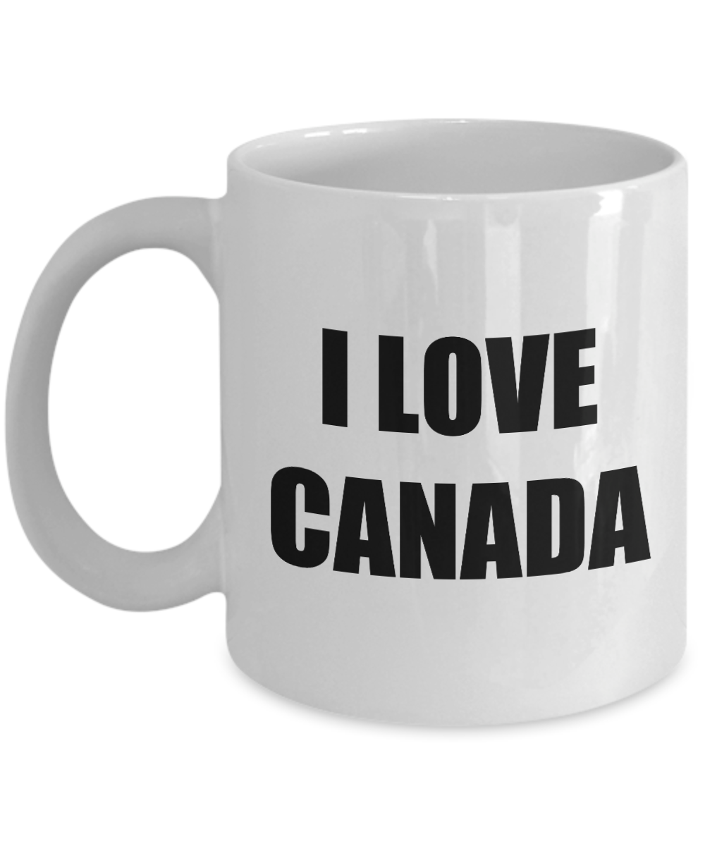 I Love Canada Mug Funny Gift Idea Novelty Gag Coffee Tea Cup-Coffee Mug