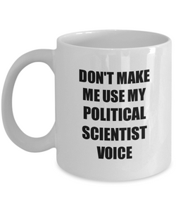 Political Scientist Mug Coworker Gift Idea Funny Gag For Job Coffee Tea Cup-Coffee Mug