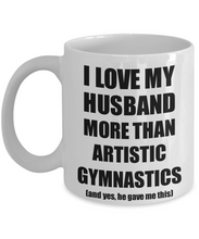 Load image into Gallery viewer, Artistic Gymnastics Wife Mug Funny Valentine Gift Idea For My Spouse Lover From Husband Coffee Tea Cup-Coffee Mug