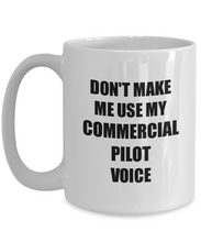 Load image into Gallery viewer, Commercial Pilot Mug Coworker Gift Idea Funny Gag For Job Coffee Tea Cup-Coffee Mug