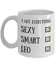 Load image into Gallery viewer, Leo Astrology Mug Lion Astrological Sign Sexy Smart Funny Gift for Humor Novelty Ceramic Tea Cup-Coffee Mug