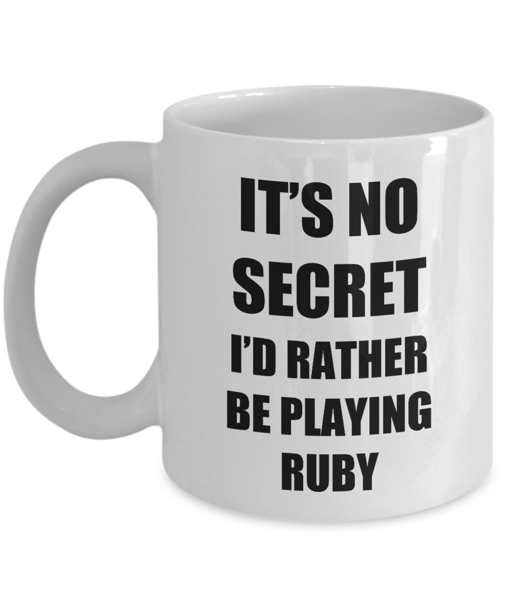Ruby Mug Sport Fan Lover Funny Gift Idea Novelty Gag Coffee Tea Cup-Coffee Mug