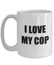 Load image into Gallery viewer, I Love My Cop Mug Funny Gift Idea Novelty Gag Coffee Tea Cup-Coffee Mug
