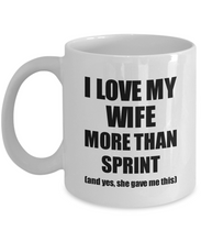 Load image into Gallery viewer, Sprint Husband Mug Funny Valentine Gift Idea For My Hubby Lover From Wife Coffee Tea Cup-Coffee Mug