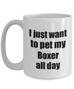 Boxer Mug Dog Lover Mom Dad Funny Gift Idea For Novelty Gag Coffee Tea Cup-Coffee Mug