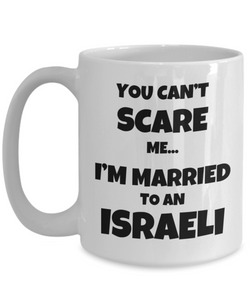 Israeli Husband Coffee Mug Funny Israel Couple Gift Wife Tea Cup-Coffee Mug