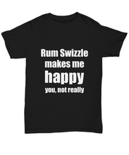 Load image into Gallery viewer, Rum Swizzle Cocktail T-Shirt Lover Fan Funny Gift Idea Alcohol Unisex Tee-Shirt / Hoodie