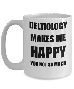 Deltiology Mug Lover Fan Funny Gift Idea Hobby Novelty Gag Coffee Tea Cup-Coffee Mug