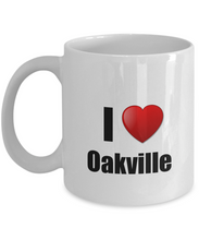 Load image into Gallery viewer, Oakville Mug I Love City Lover Pride Funny Gift Idea for Novelty Gag Coffee Tea Cup-Coffee Mug