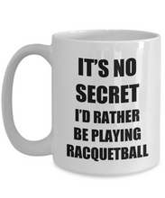Load image into Gallery viewer, Racquetball Mug Sport Fan Lover Funny Gift Idea Novelty Gag Coffee Tea Cup-Coffee Mug