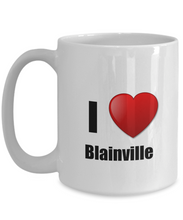 Load image into Gallery viewer, Blainville Mug I Love City Lover Pride Funny Gift Idea for Novelty Gag Coffee Tea Cup-Coffee Mug