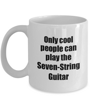 Load image into Gallery viewer, Seven-String Guitar Player Mug Musician Funny Gift Idea Gag Coffee Tea Cup-Coffee Mug