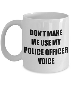 Police Officer Mug Coworker Gift Idea Funny Gag For Job Coffee Tea Cup-Coffee Mug