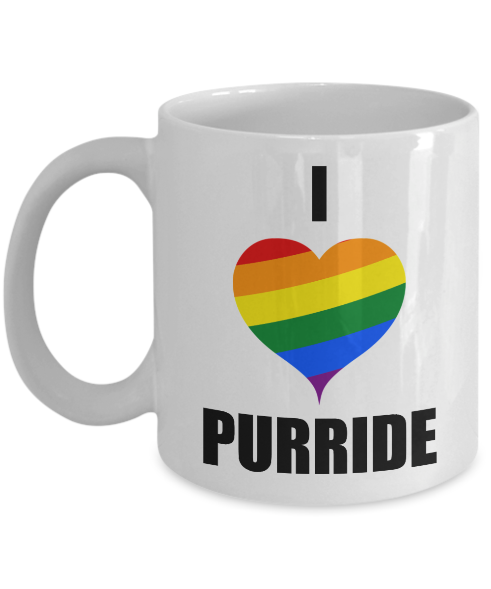 Purride Cat Mug Funny Gift Idea for Novelty Gag Coffee Tea Cup-Coffee Mug