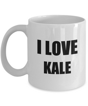Load image into Gallery viewer, I Love Kale Mug Funny Gift Idea Novelty Gag Coffee Tea Cup-Coffee Mug