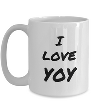 Load image into Gallery viewer, I Love Yoy Coffee Mugs Funny Gift Idea Novelty Gag Coffee Tea Cup-Coffee Mug