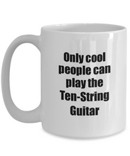 Load image into Gallery viewer, Ten-String Guitar Player Mug Musician Funny Gift Idea Gag Coffee Tea Cup-Coffee Mug